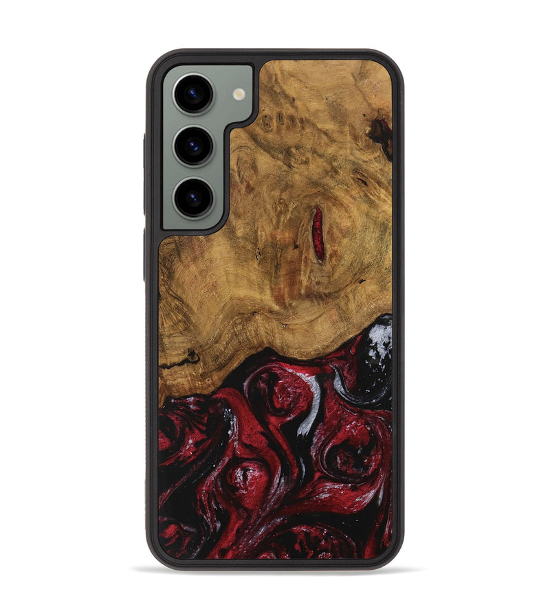 Galaxy S23 Plus Wood Phone Case - Caesar (Red, 740441)