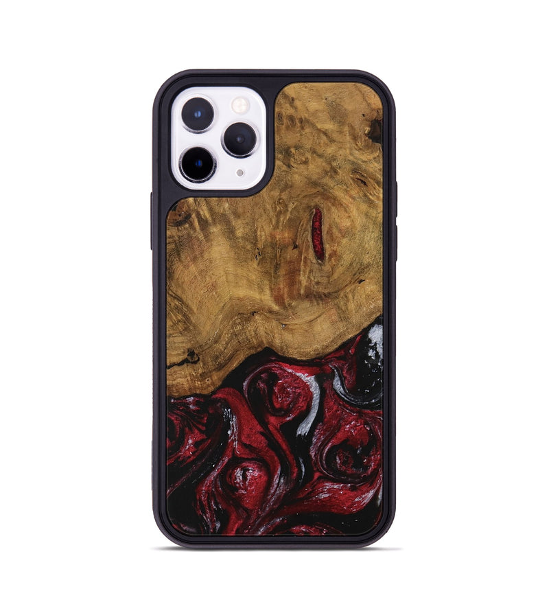 iPhone 11 Pro Wood Phone Case - Caesar (Red, 740441)