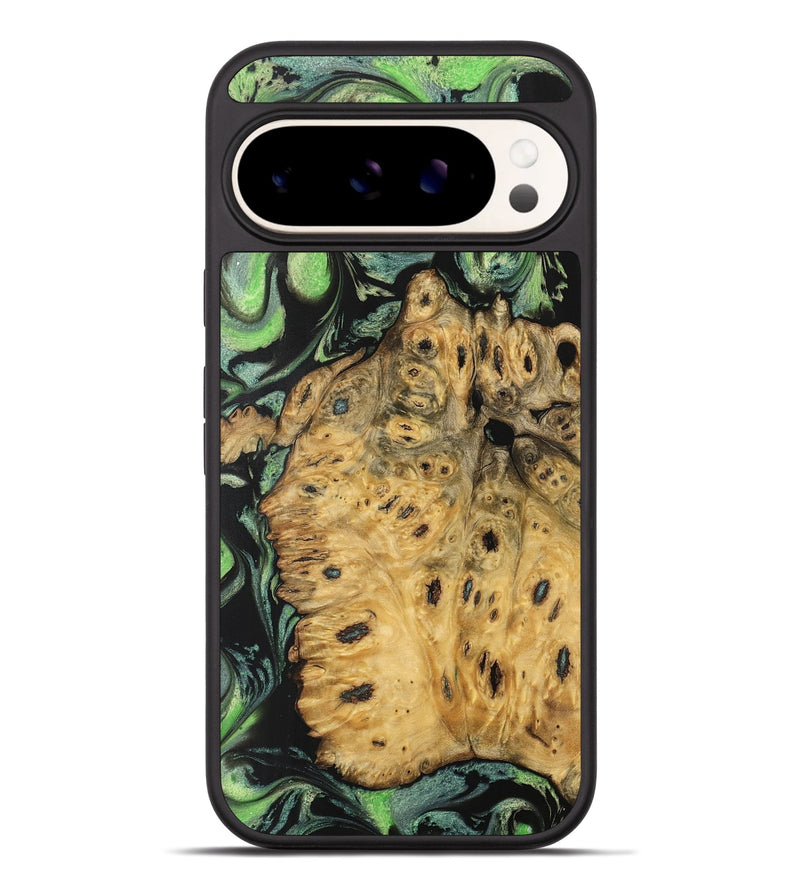 Pixel 9 Pro XL Wood Phone Case - Azmina (Green, 740449)