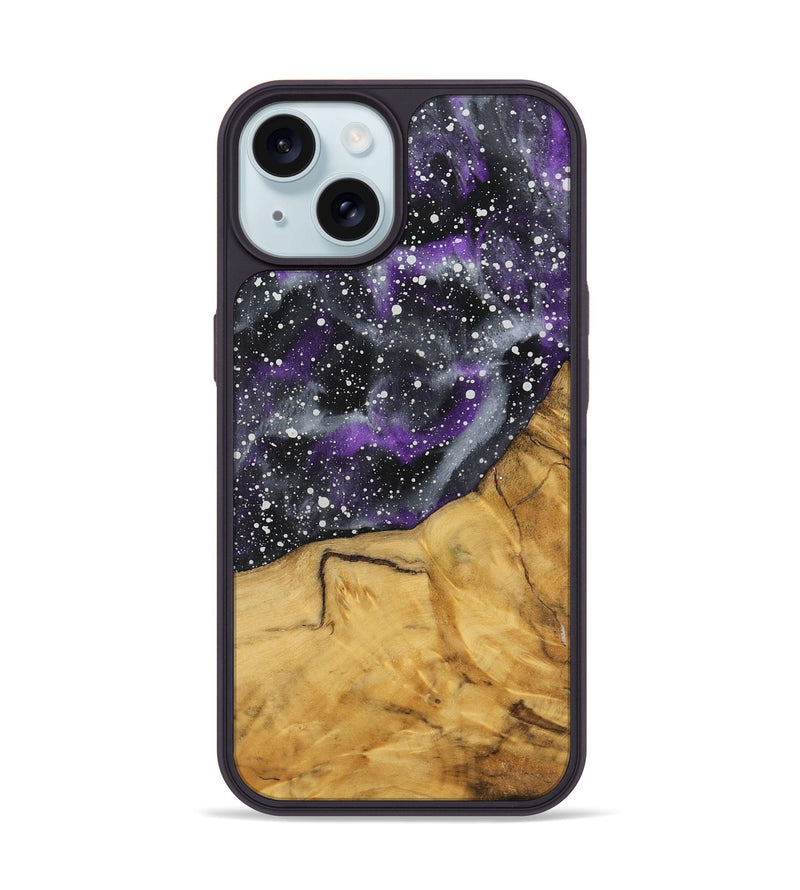 iPhone 15 Wood Phone Case - Fastowl (Cosmos, 740454)