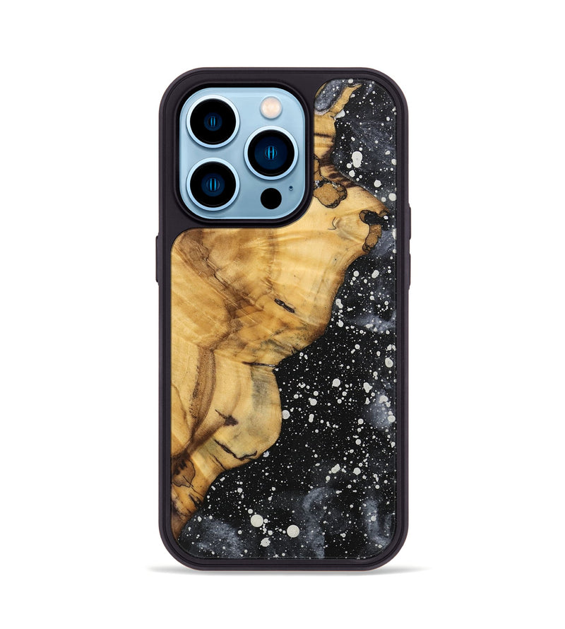 iPhone 14 Pro Wood Phone Case - Cristin (Cosmos, 740465)