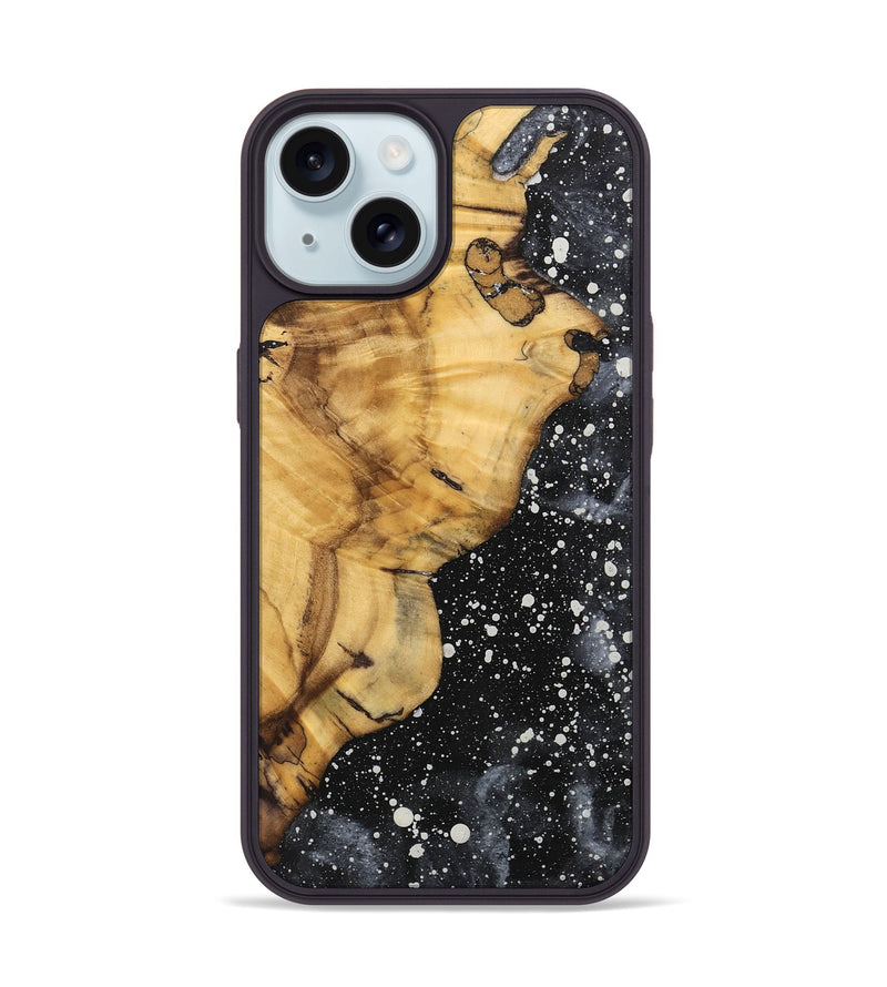 iPhone 15 Wood Phone Case - Cristin (Cosmos, 740465)