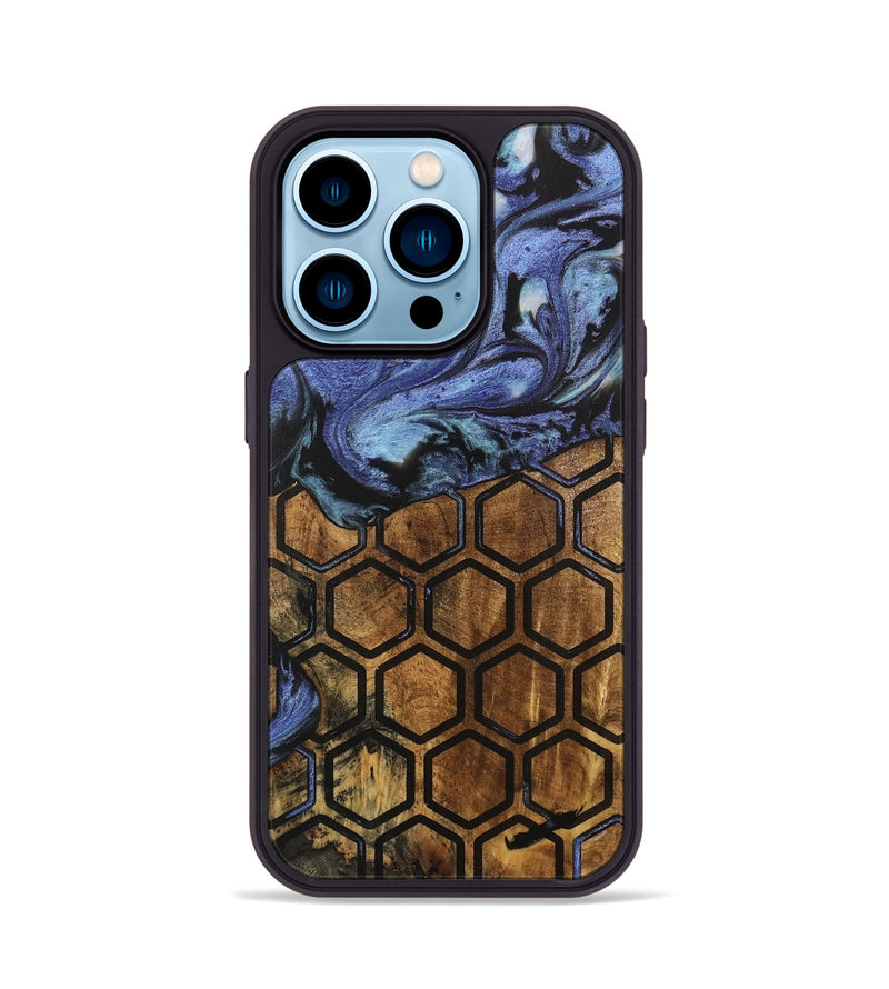 iPhone 14 Pro Wood Phone Case - Jovanny (Pattern, 740491)