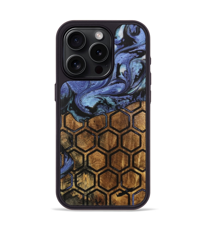 iPhone 15 Pro Wood Phone Case - Jovanny (Pattern, 740491)