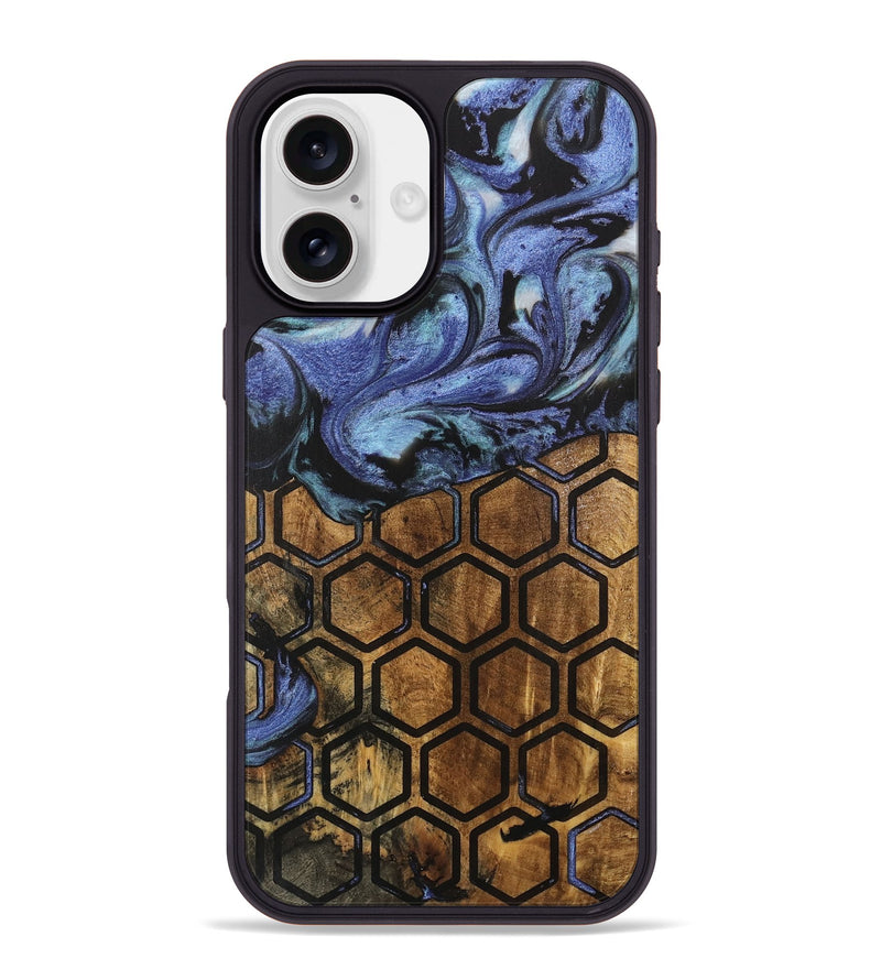 iPhone 16 Plus Wood Phone Case - Jovanny (Pattern, 740491)