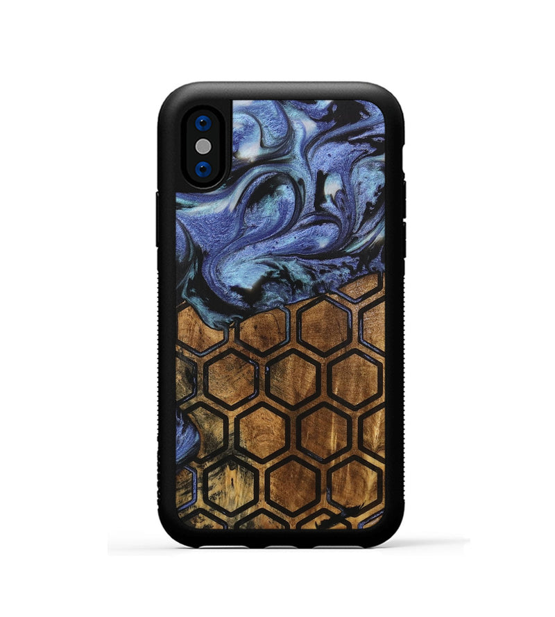 iPhone Xs Wood Phone Case - Jovanny (Pattern, 740491)