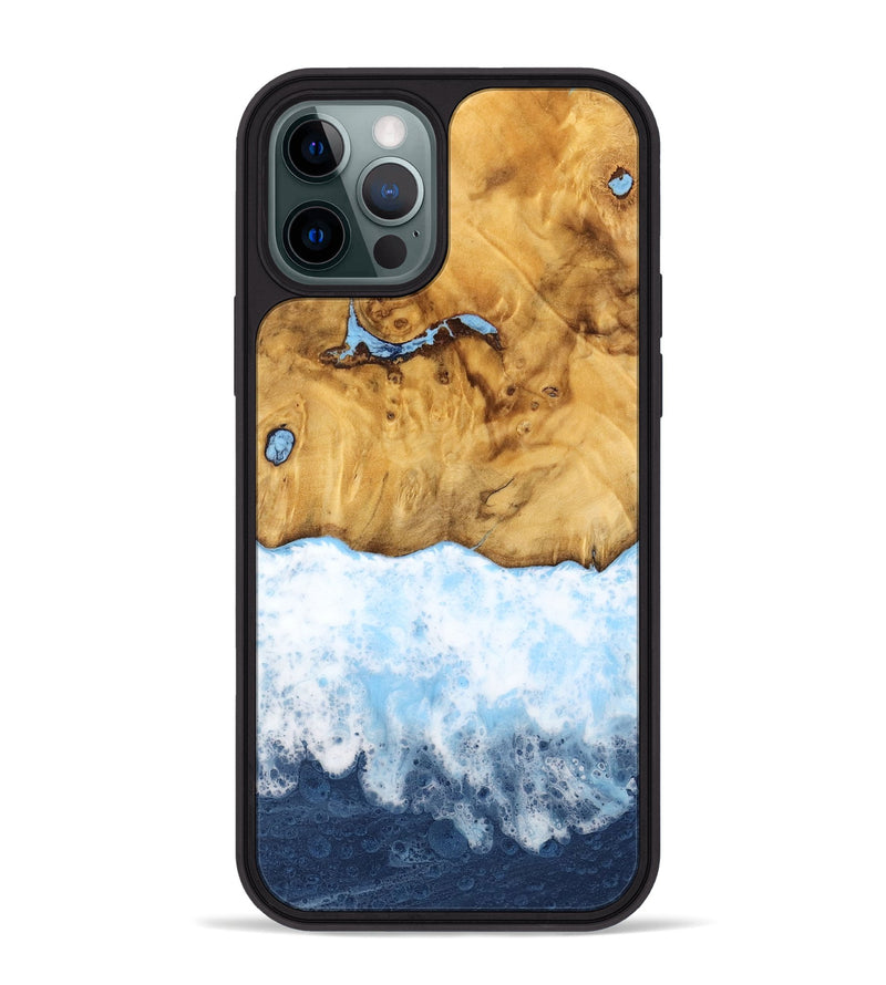 iPhone 12 Pro Max Wood Phone Case - Kinte (Coastal, 740571)