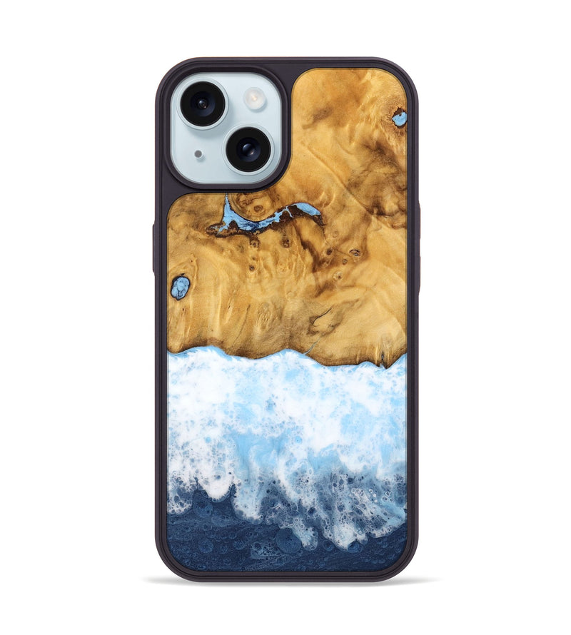 iPhone 15 Wood Phone Case - Kinte (Coastal, 740571)