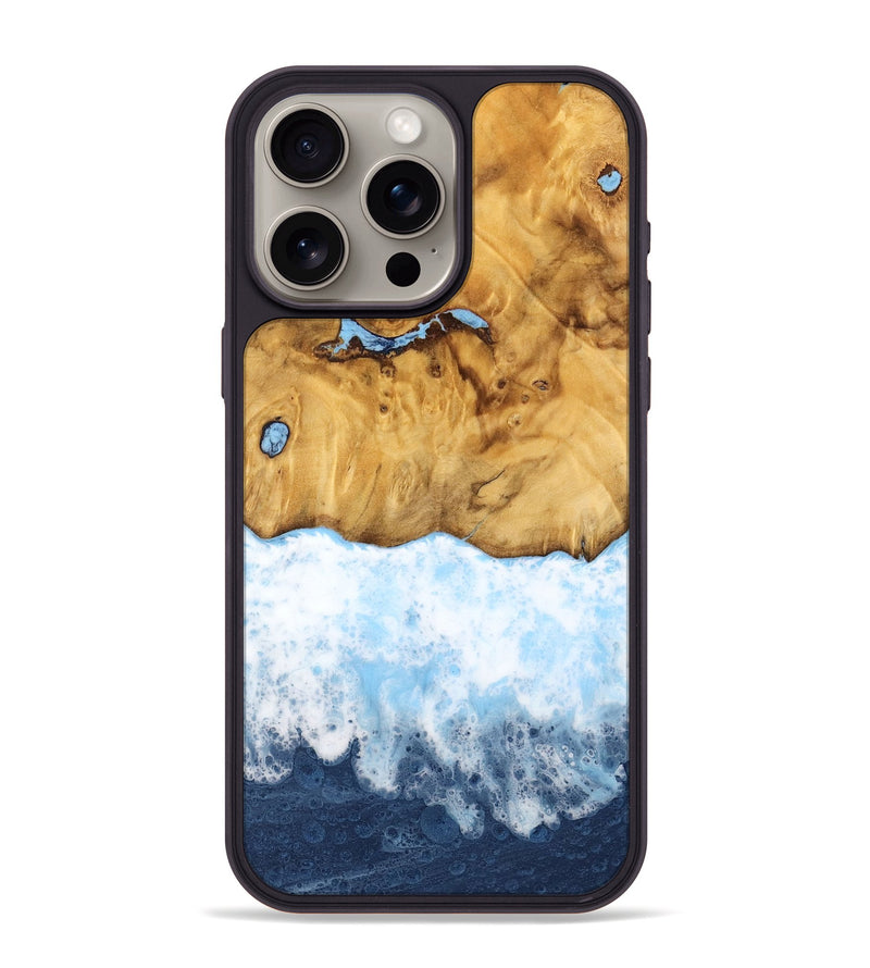 iPhone 15 Pro Max Wood Phone Case - Kinte (Coastal, 740571)