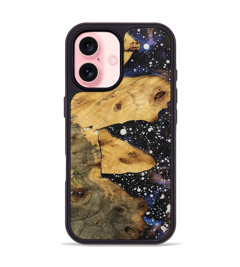 iPhone 16 Wood Phone Case - Cleto (Cosmos, 740572)