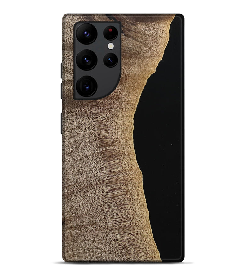 Galaxy S22 Ultra Wood Live Edge Phone Case - Dhiren (Wood Burl, 740578)