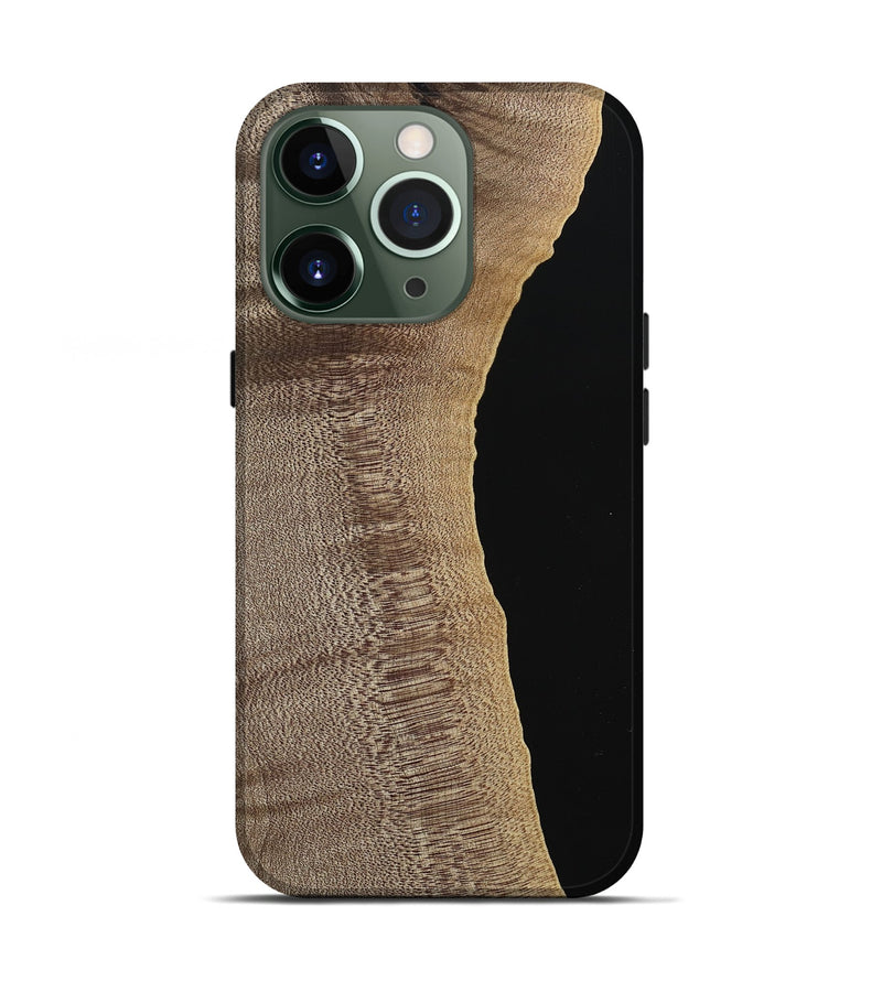 iPhone 13 Pro Wood Live Edge Phone Case - Dhiren (Wood Burl, 740578)