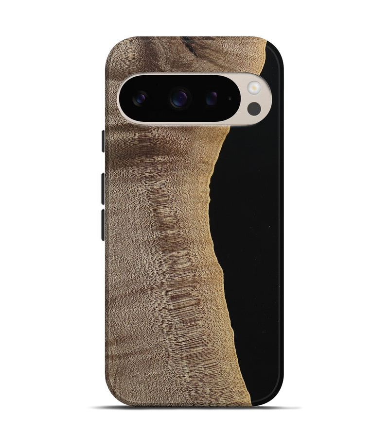 Pixel 9 Pro Wood Live Edge Phone Case - Dhiren (Wood Burl, 740578)