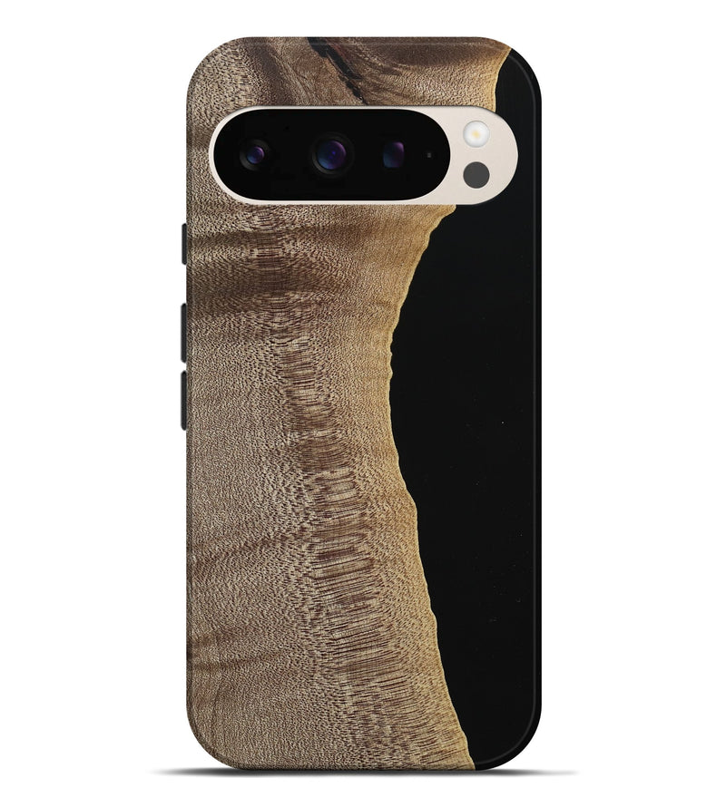 Pixel 9 Pro XL Wood Live Edge Phone Case - Dhiren (Wood Burl, 740578)