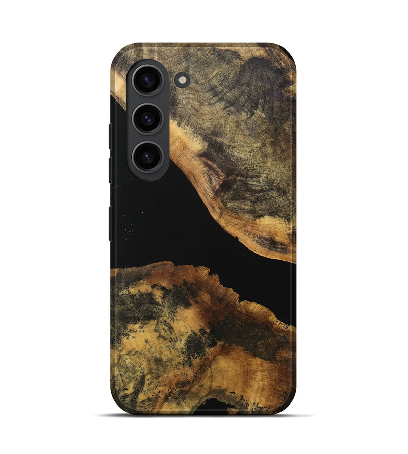 Galaxy S23 Wood Live Edge Phone Case - Lelah (Wood Burl, 740584)