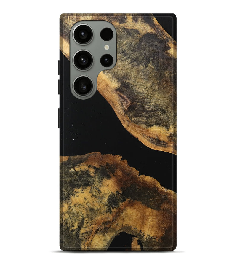 Galaxy S23 Ultra Wood Live Edge Phone Case - Lelah (Wood Burl, 740584)