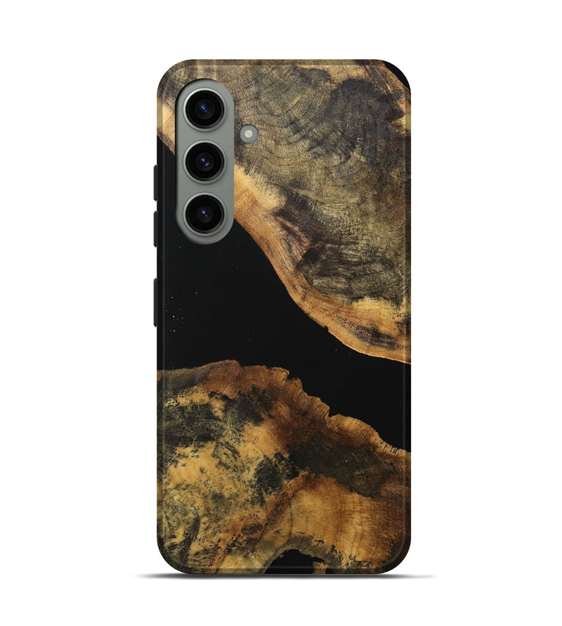 Galaxy S24 Wood Live Edge Phone Case - Lelah (Wood Burl, 740584)