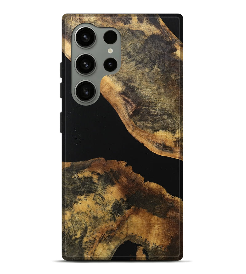 Galaxy S24 Ultra Wood Live Edge Phone Case - Lelah (Wood Burl, 740584)