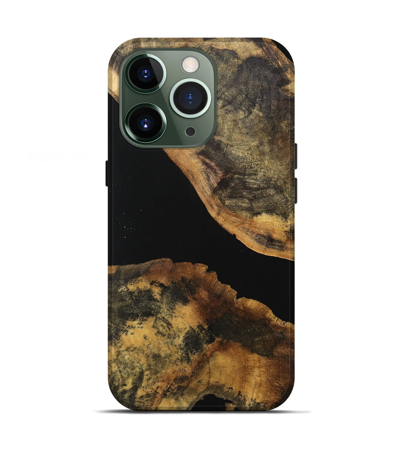 iPhone 13 Pro Wood Live Edge Phone Case - Lelah (Wood Burl, 740584)