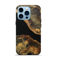 iPhone 14 Pro Wood Live Edge Phone Case - Lelah (Wood Burl, 740584)