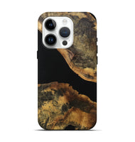 iPhone 15 Pro Wood Live Edge Phone Case - Lelah (Wood Burl, 740584)