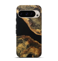 Pixel 9 Pro Wood Live Edge Phone Case - Lelah (Wood Burl, 740584)