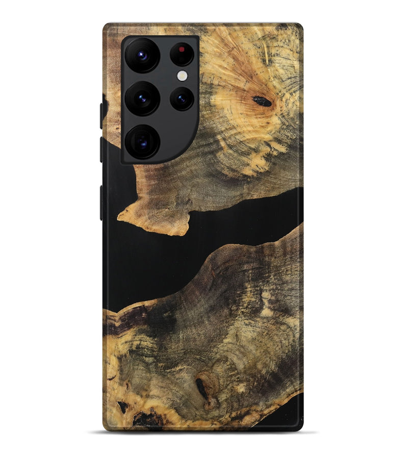 Galaxy S22 Ultra Wood Live Edge Phone Case - Iliana (Wood Burl, 740586)