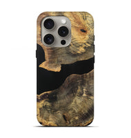 iPhone 16 Pro Wood Live Edge Phone Case - Iliana (Wood Burl, 740586)