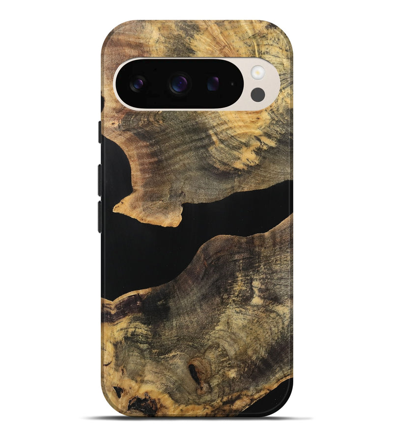 Pixel 9 Pro XL Wood Live Edge Phone Case - Iliana (Wood Burl, 740586)