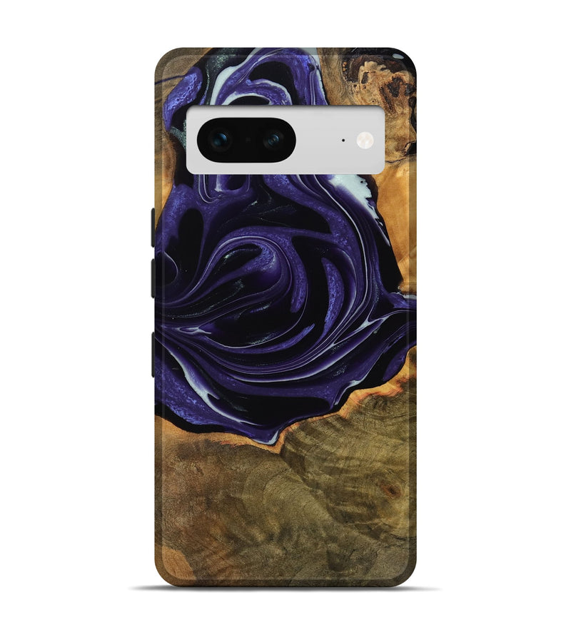 Pixel 7 Wood Live Edge Phone Case - Tamma (Purple, 740595)