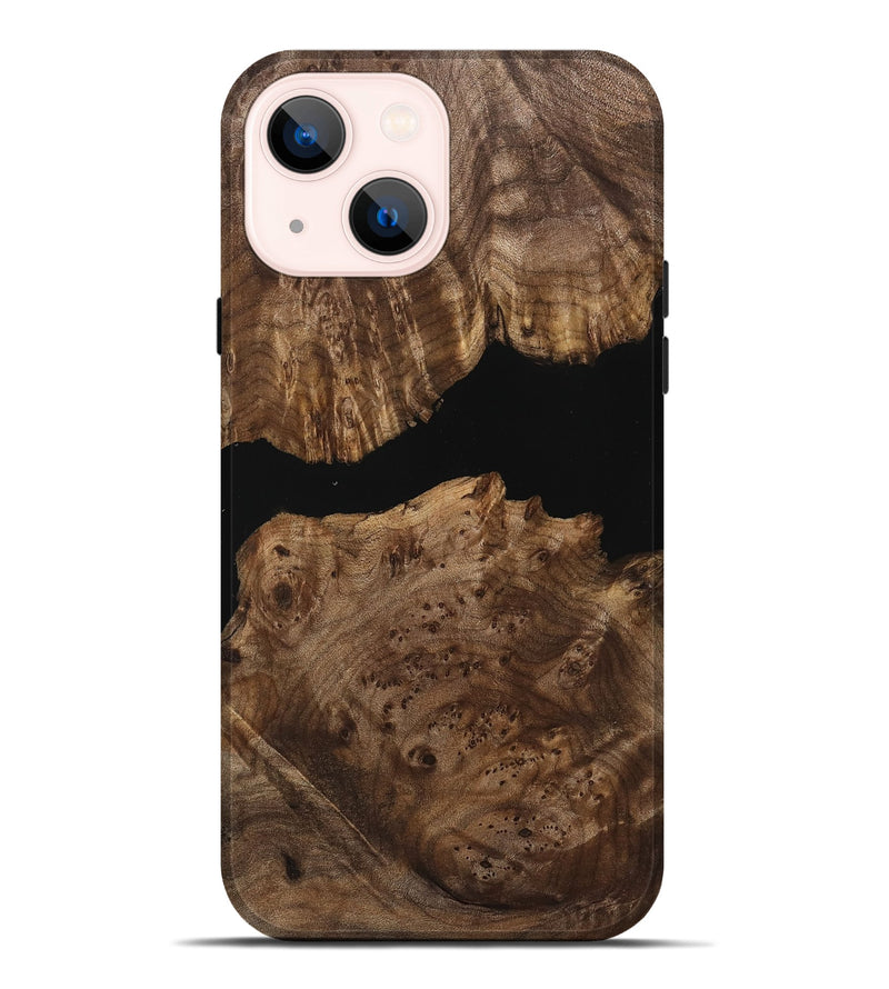 iPhone 14 Plus Wood Live Edge Phone Case - Margaux (Wood Burl, 740600)