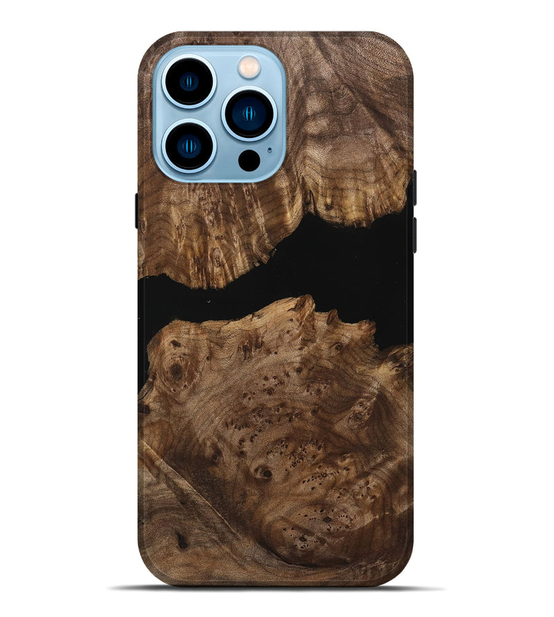 iPhone 14 Pro Max Wood Live Edge Phone Case - Margaux (Wood Burl, 740600)