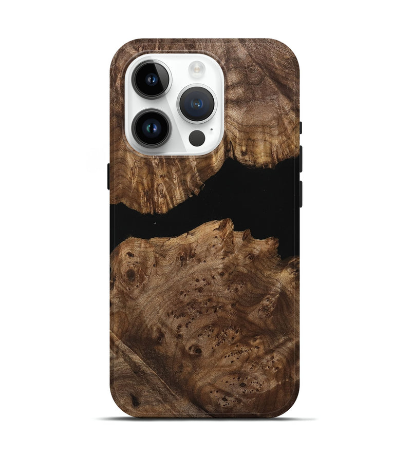 iPhone 15 Pro Wood Live Edge Phone Case - Margaux (Wood Burl, 740600)