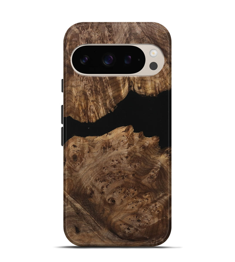 Pixel 9 Pro Wood Live Edge Phone Case - Margaux (Wood Burl, 740600)