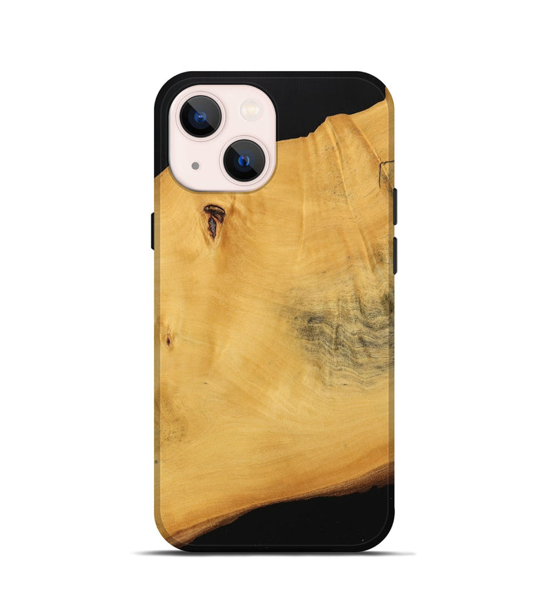 iPhone 13 mini Wood Live Edge Phone Case - Vanna (Wood Burl, 740601)