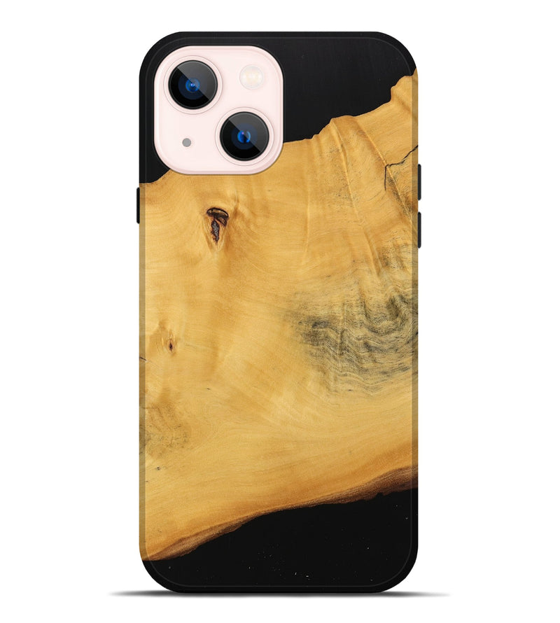 iPhone 14 Plus Wood Live Edge Phone Case - Vanna (Wood Burl, 740601)