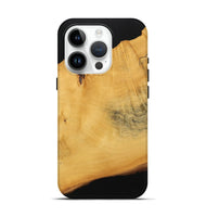 iPhone 15 Pro Wood Live Edge Phone Case - Vanna (Wood Burl, 740601)