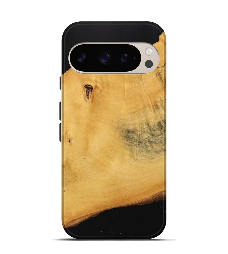 Pixel 9 Pro Wood Live Edge Phone Case - Vanna (Wood Burl, 740601)