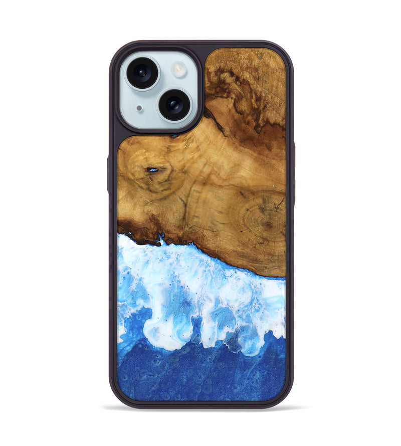 iPhone 15 Wood Phone Case - Justino (Coastal, 740602)