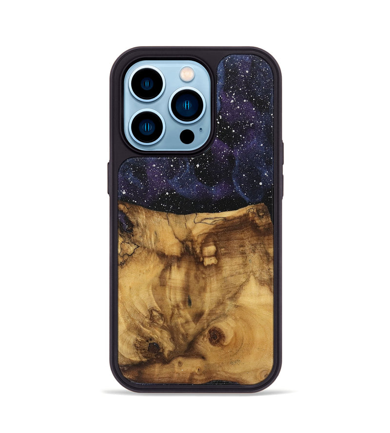 iPhone 14 Pro Wood Phone Case - Ivana (Cosmos, 740612)