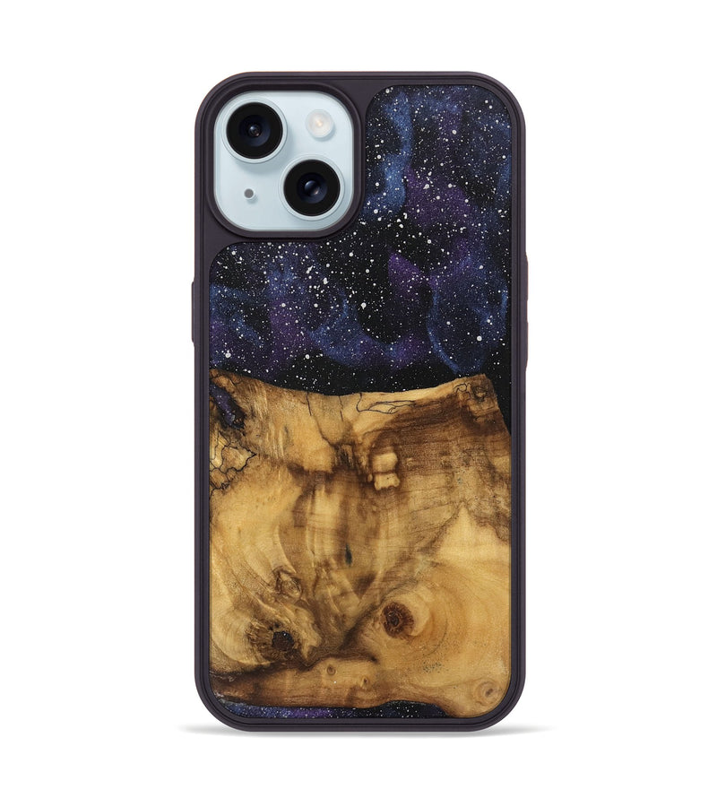 iPhone 15 Wood Phone Case - Ivana (Cosmos, 740612)