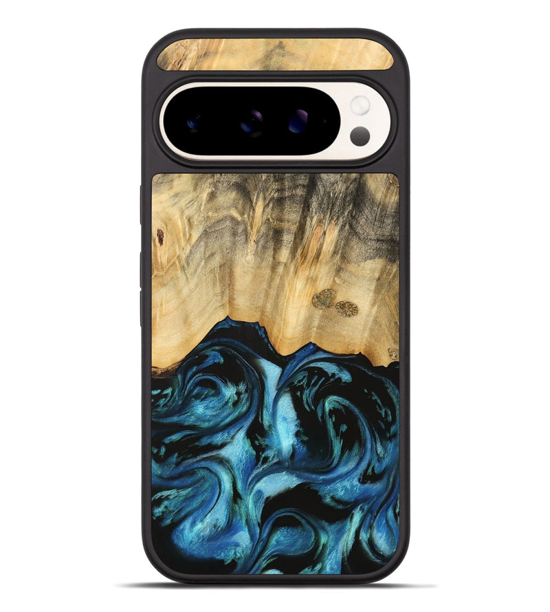 Pixel 9 Pro XL Wood Phone Case - Brionna (Blue, 740615)