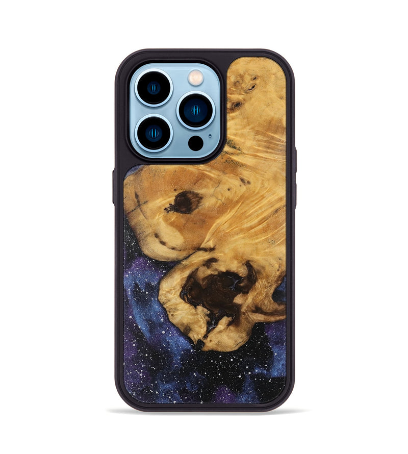 iPhone 14 Pro Wood Phone Case - Irita (Cosmos, 740645)