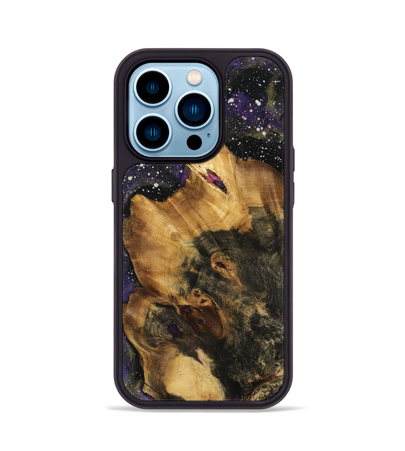 iPhone 14 Pro Wood Phone Case - Frayda (Cosmos, 740647)