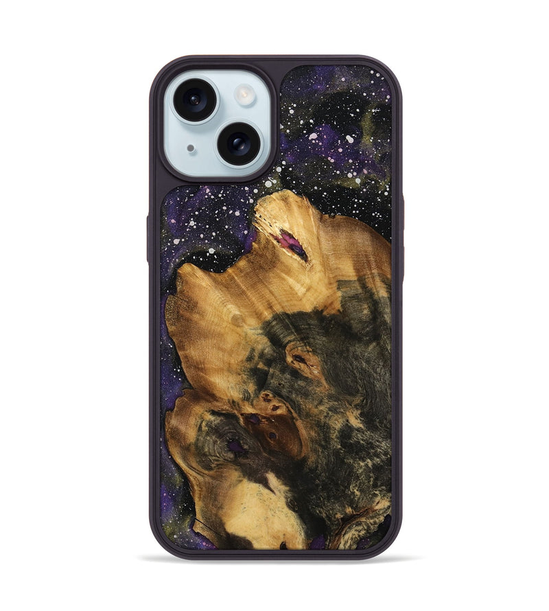 iPhone 15 Wood Phone Case - Frayda (Cosmos, 740647)