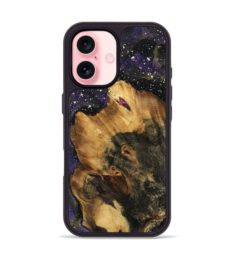 iPhone 16 Wood Phone Case - Frayda (Cosmos, 740647)