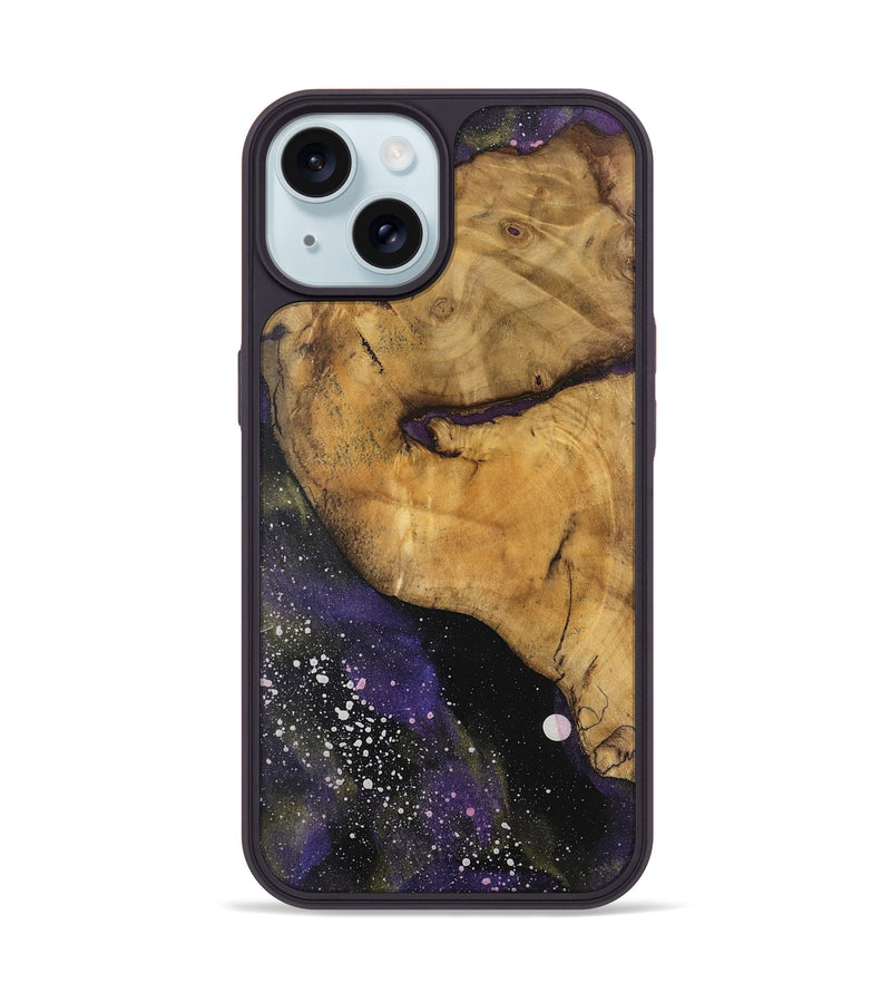 iPhone 15 Wood Phone Case - Frinel (Cosmos, 740661)