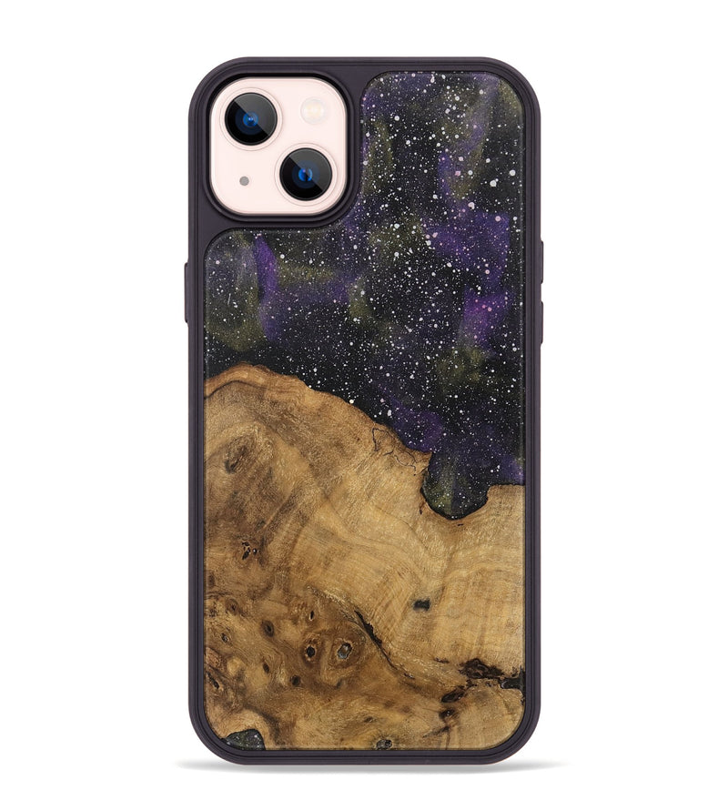 iPhone 14 Plus Wood Phone Case - Porsha (Cosmos, 740663)