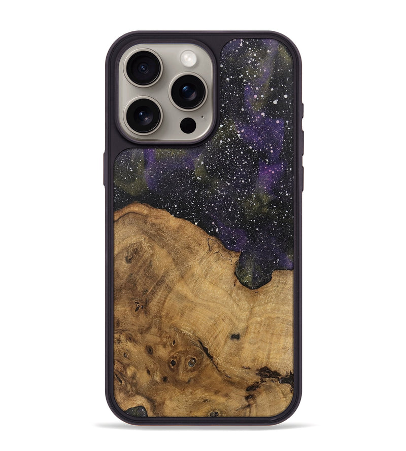 iPhone 15 Pro Max Wood Phone Case - Porsha (Cosmos, 740663)