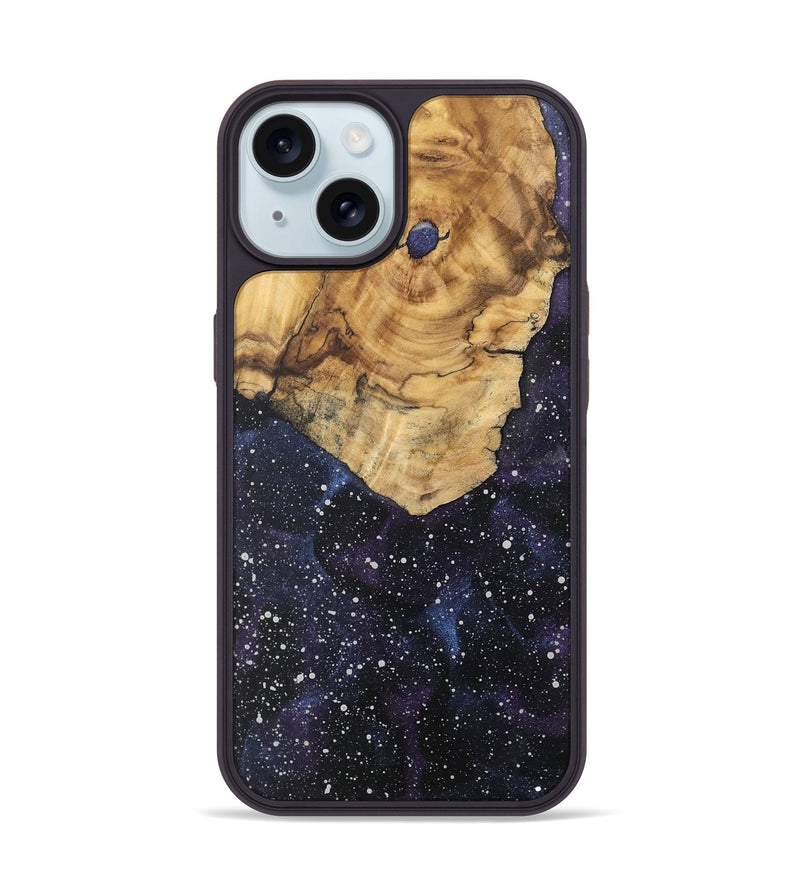 iPhone 15 Wood Phone Case - Sadella (Cosmos, 740665)